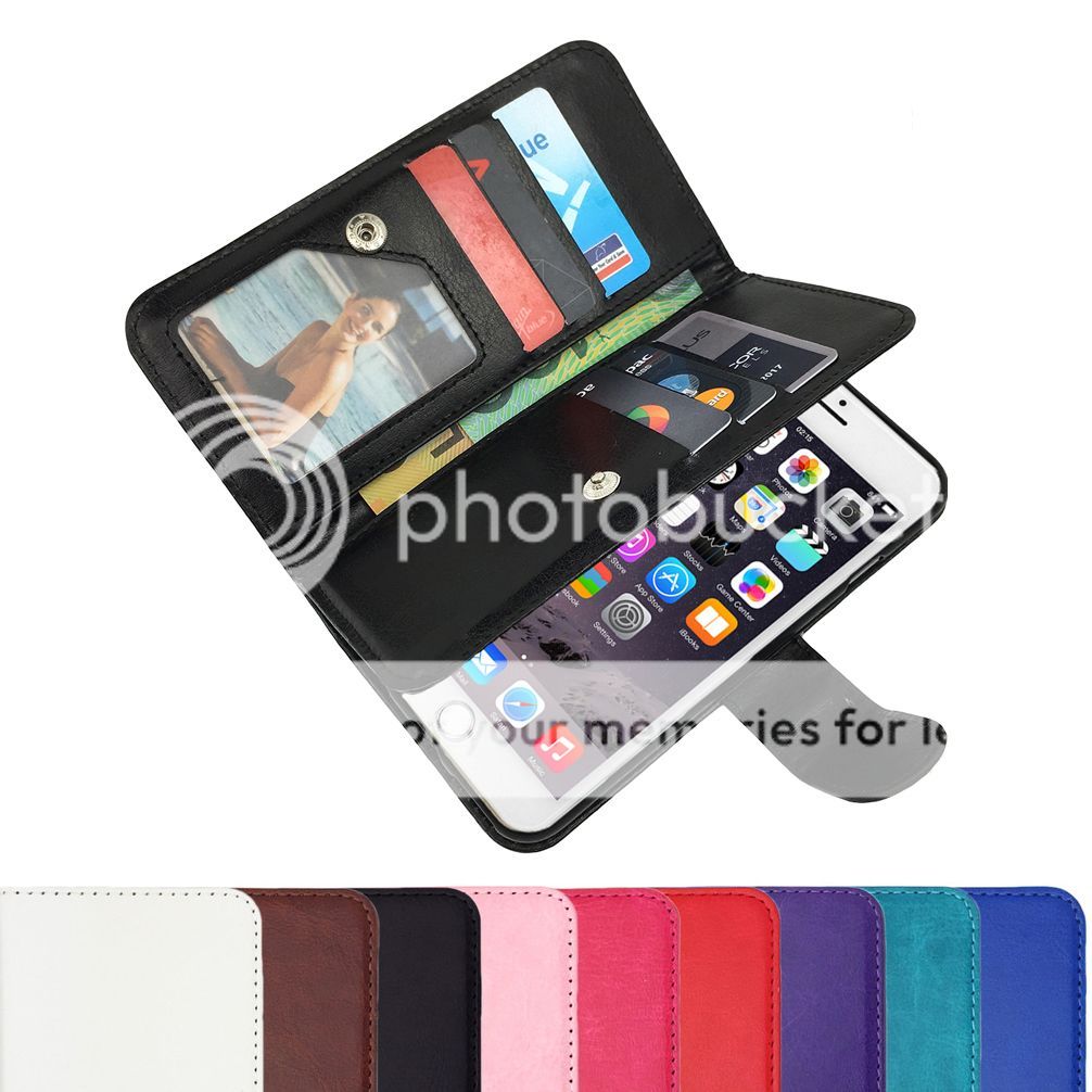 Leather Flip Case Wallet PU Cover for Apple iPhone 11 Pro Max